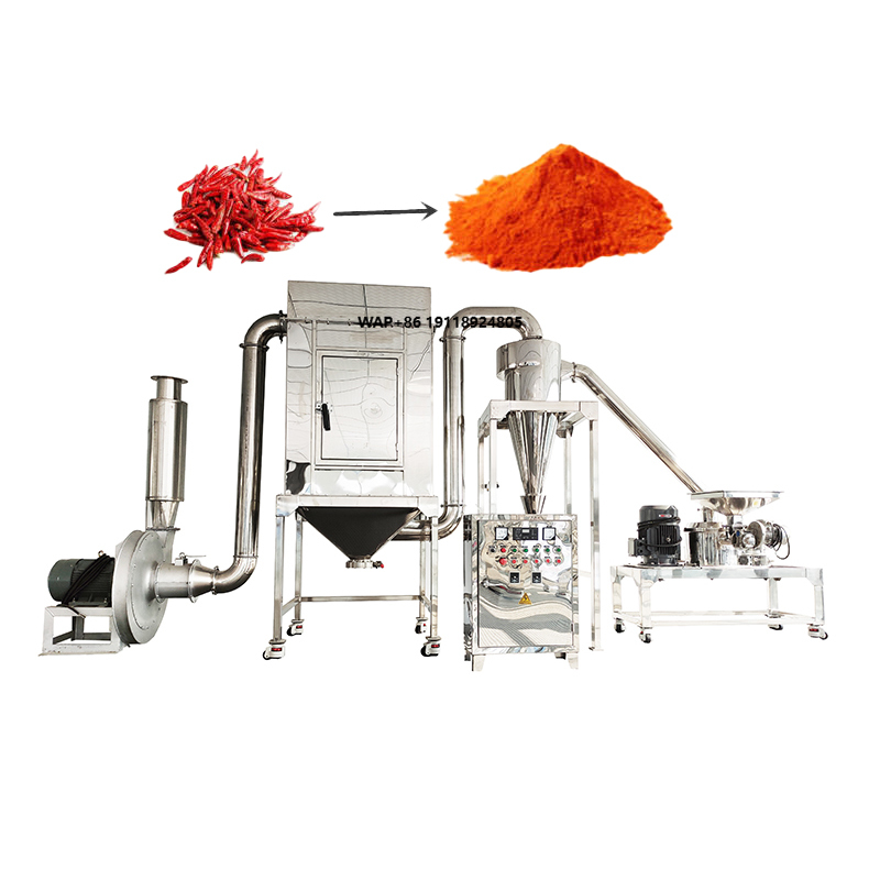 Sugar Powder Grinding Machine - Macchina Macinatrice Polverizzatrice Automatica di Alta