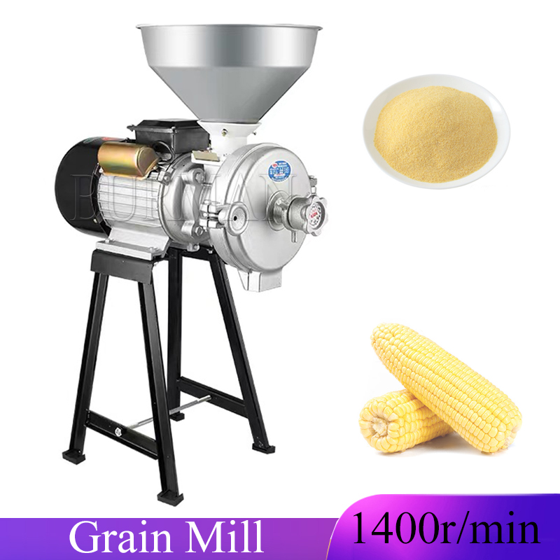Ultra Fine Powder Grinder Machine - Macinatore Commerciale per Mais e Soia,