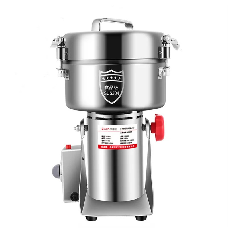 Herb Grinder Machine Commercial - Macinino Elettrico 110V/220V 2500g per Erbe