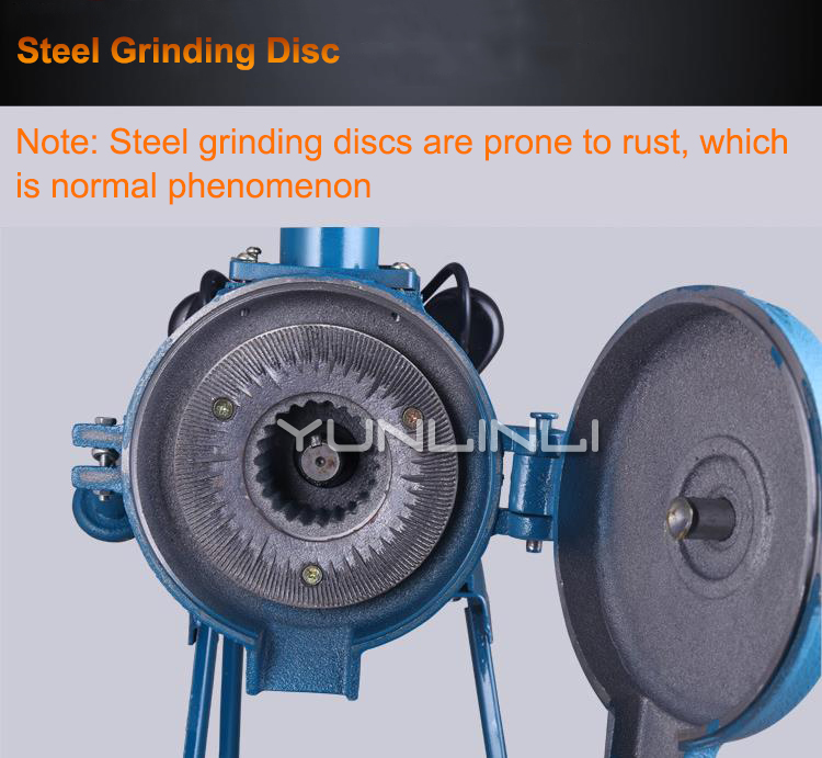 Dry Grain Grinder Stainless Steel - Rettificatrice elettrica Mulino per cereali Smerigliatrice