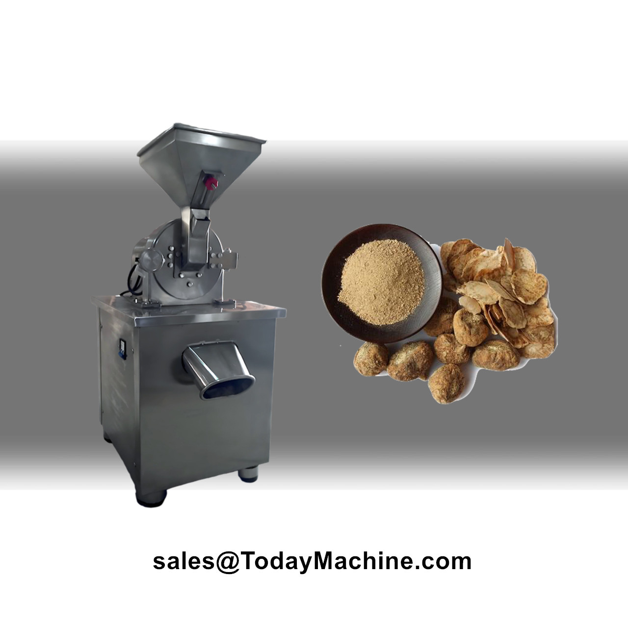 Sugar Powder Grinding Machine - Macchina Automatica Industriale per Macinare Spezie,