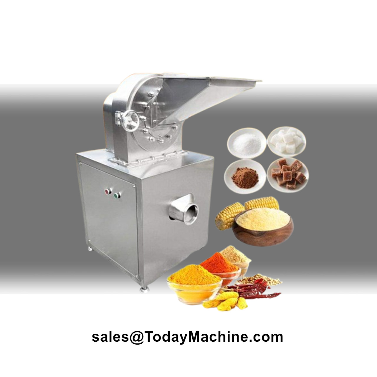 Sugar Powder Grinding Machine - Macchina per macinazione di zucchero in