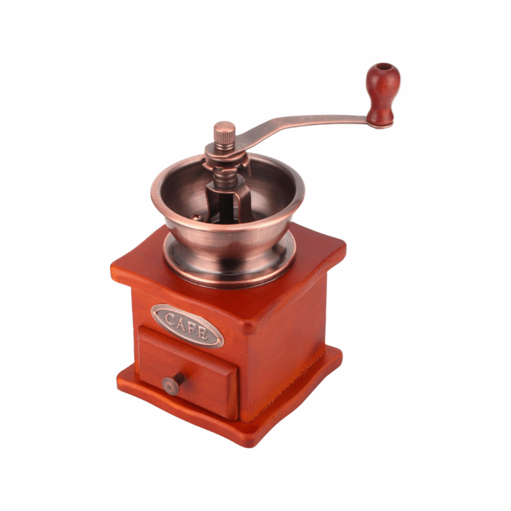 Grain Mill Grinder Hand Crank - Macinacaffè manuale in stile vintage, con