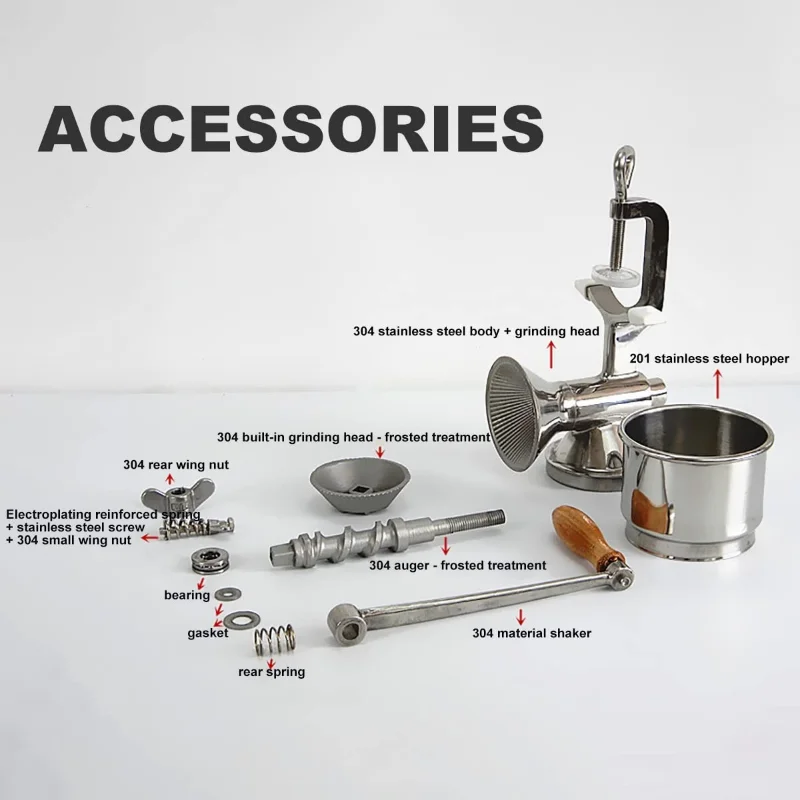 Macinacereali Manuale Professi - Grain Mill Grinder Hand Crank recensione e prezzo