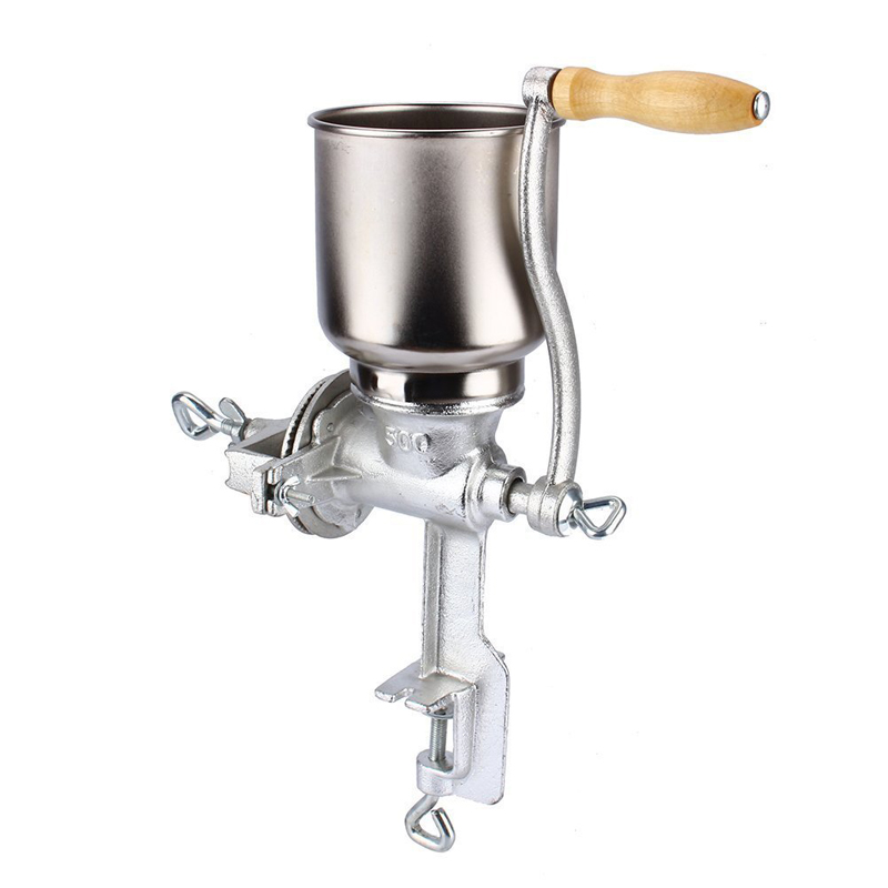 Macinino per cereali a manovel - Grain Mill Grinder Hand Crank recensione e prezzo