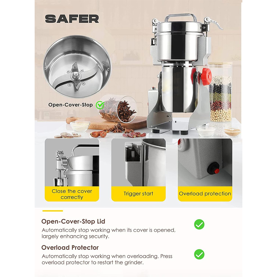 Mulino Elettrico Commerciale p - Herb Grinder Machine Commercial recensione e prezzo