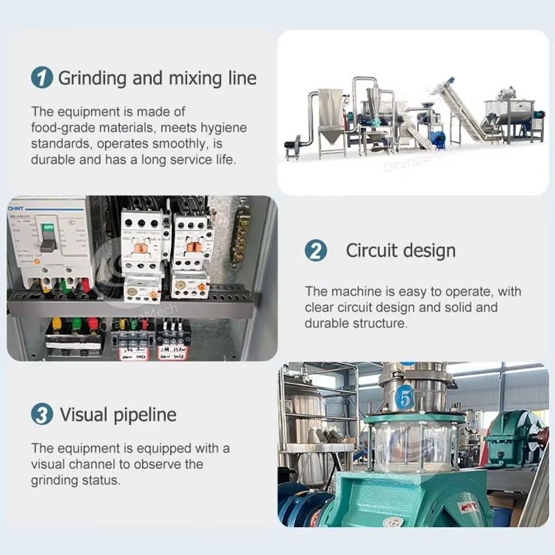 Macchina Personalizzata per Co - Sugar Powder Grinding Machine recensione e prezzo