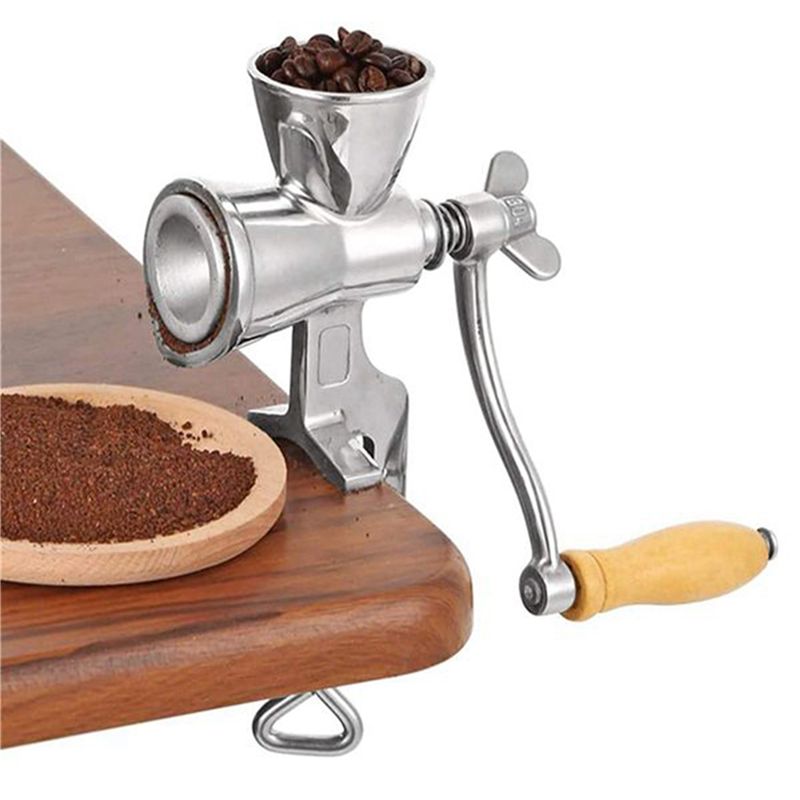 ABJI - Macinacereali Manuale a - Grain Mill Grinder Hand Crank recensione e prezzo