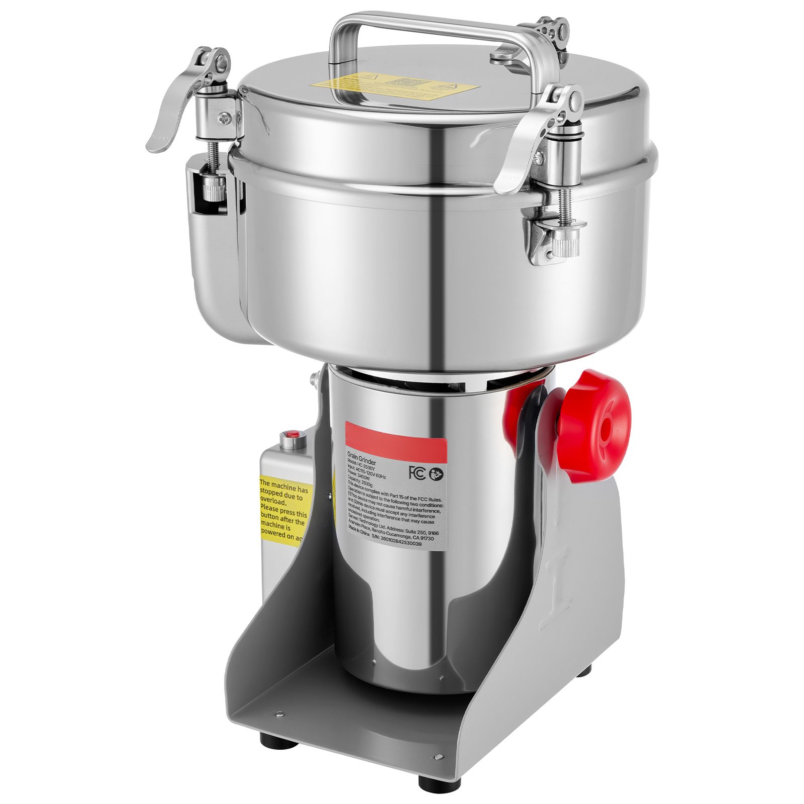 Mulino elettrico per cereali d - Corn Grinder Machine Electric recensione e prezzo