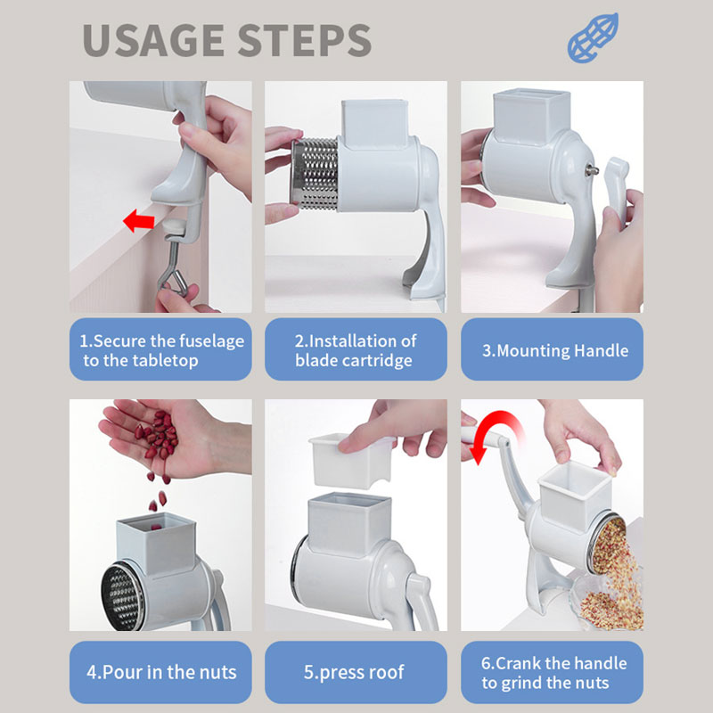 Smerigliatrice per cereali sme - Grain Mill Grinder Hand Crank recensione e prezzo