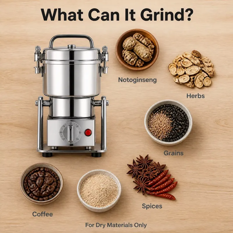 Macinatore Elettrico in Acciai - Ultra Fine Powder Grinder Machine recensione e prezzo