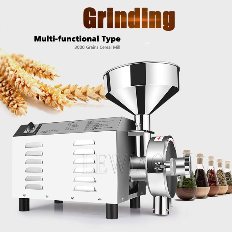 Smerigliatrice elettrica per c - Dry Grain Grinder Stainless Steel recensione e prezzo