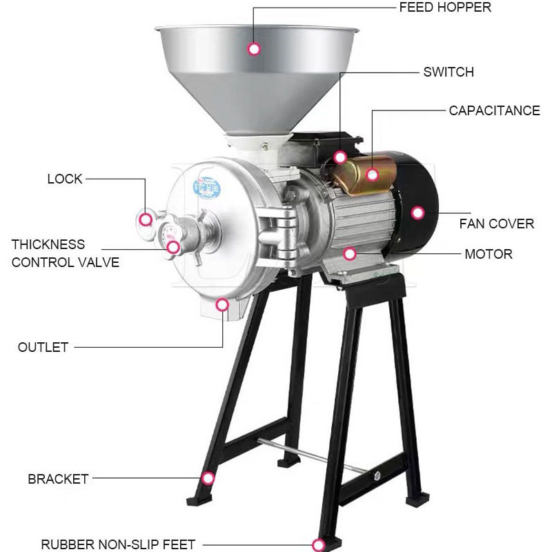 Macinatore Elettrico ad Alta P - Corn Grinder Machine Electric recensione e prezzo