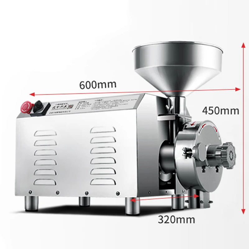 50KG 3000W HR-3000 Smerigliatr - Herb Grinder Machine Commercial recensione e prezzo