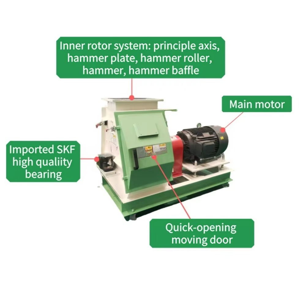 Nuovo Mulino a Martelli Indust - Industrial Hammer Mill Grinder recensione e prezzo