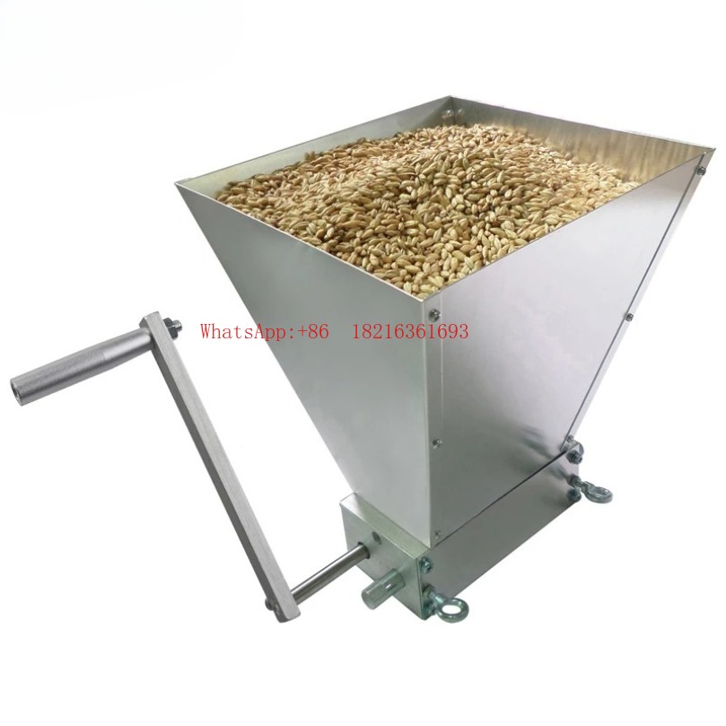 Macinino manuale in acciaio al - Grain Mill Grinder Hand Crank recensione e prezzo