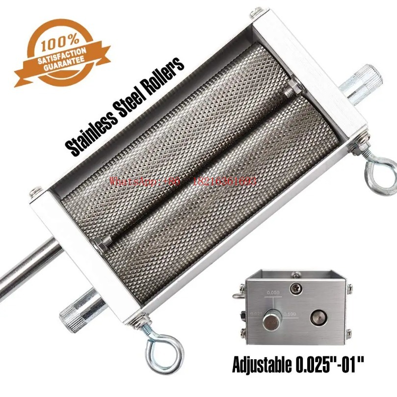 Macinino manuale in acciaio al - Grain Mill Grinder Hand Crank recensione e prezzo