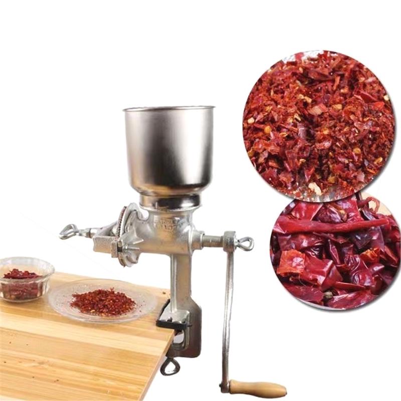 Mulino manuale per cereali con - Grain Mill Grinder Hand Crank recensione e prezzo