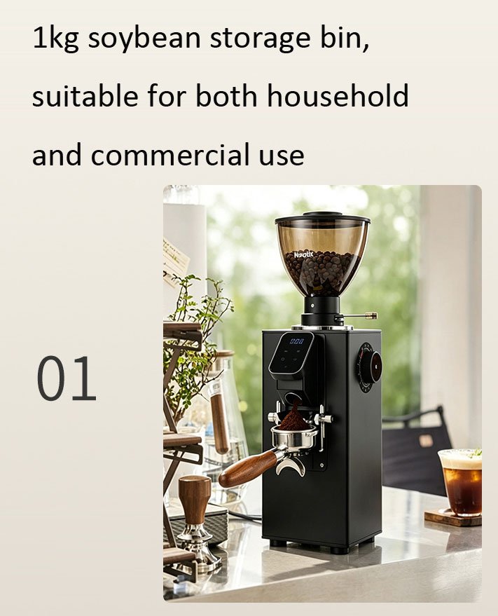 Macinacaffè Commerciale a Ruot - Commercial Coffee Bean Grinder 1Kg recensione e prezzo